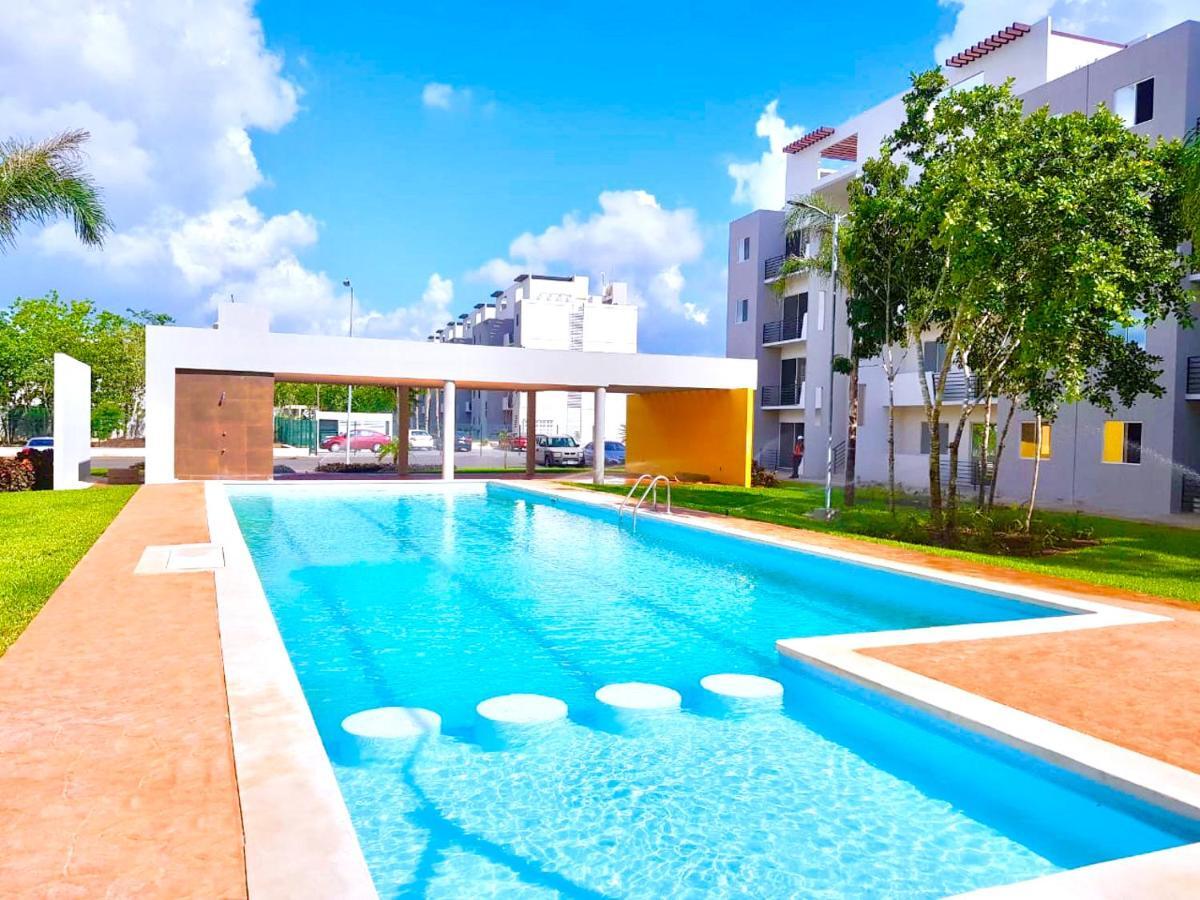 Caraibe Mexicain B2 Apartment Cancun Bagian luar foto